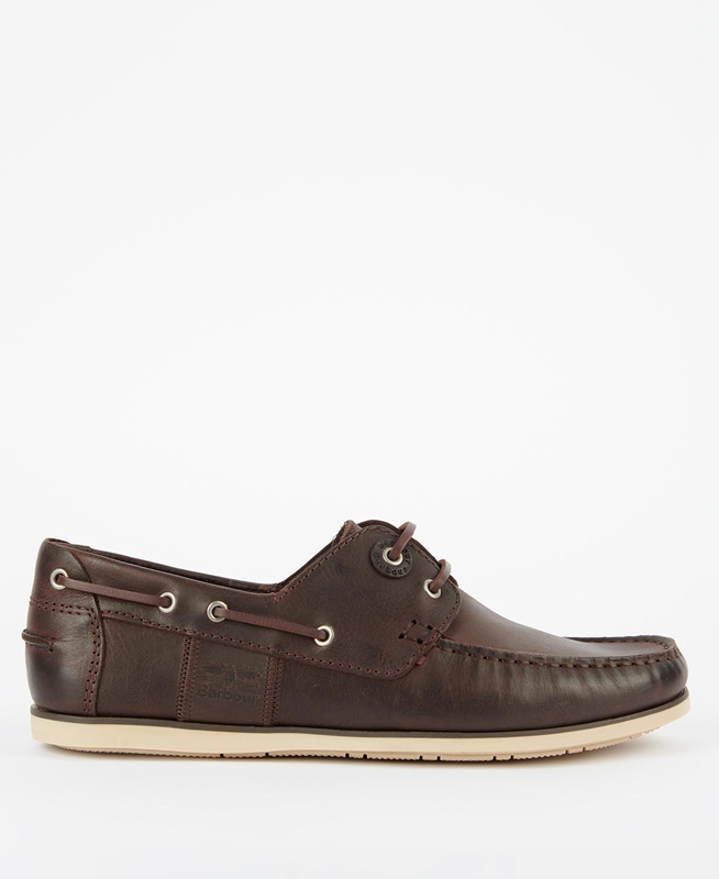 Brown Men's Barbour Capstan Loafers | GYLC-42798