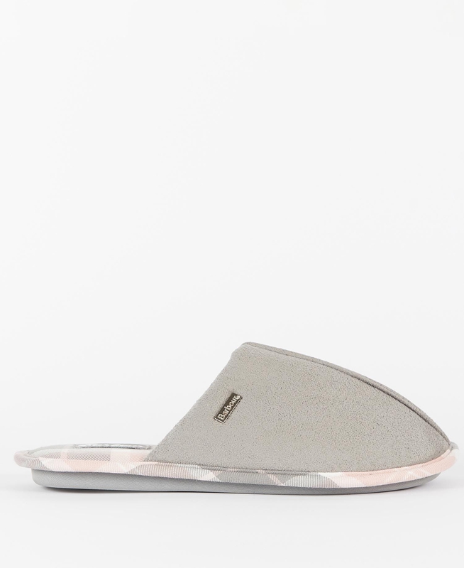 Grey Women's Barbour Simone Slippers | NKQX-10543