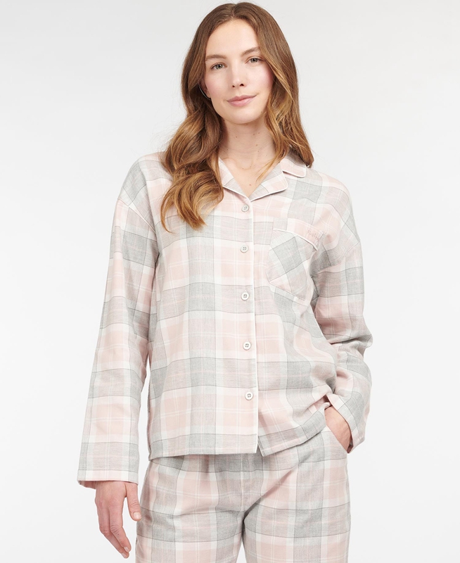 Pink Women's Barbour Schlafanzug-Set Ellery Nightwear | UCYN-15082