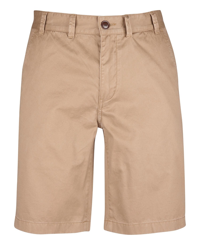 Beige Men's Barbour City Neuston Pants | XVHJ-29380