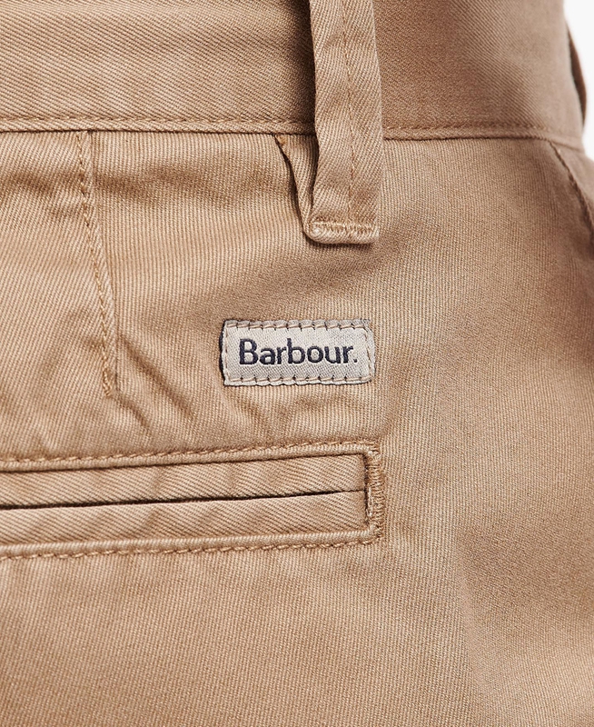 Beige Men's Barbour City Neuston Pants | XVHJ-29380