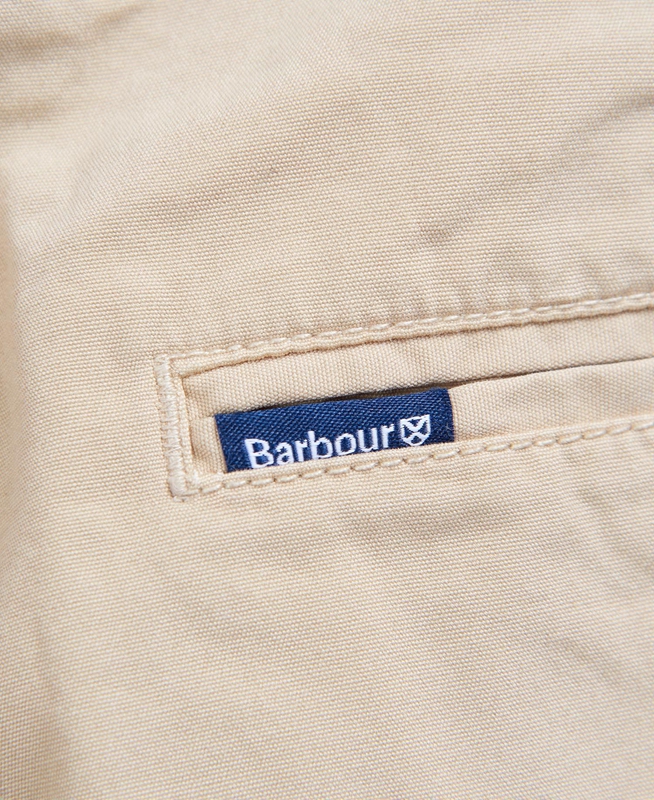 Beige Men's Barbour Glendale Short Pants | BXFR-59287