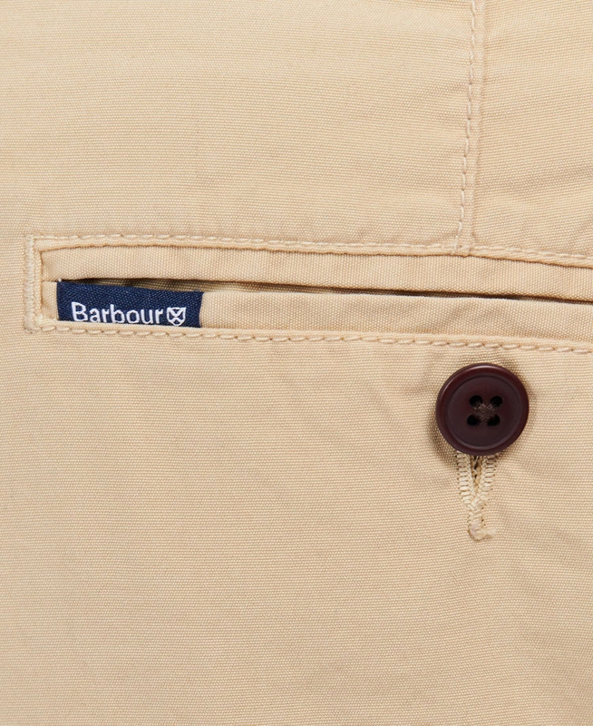 Beige Men's Barbour Glendale Short Pants | BXFR-59287