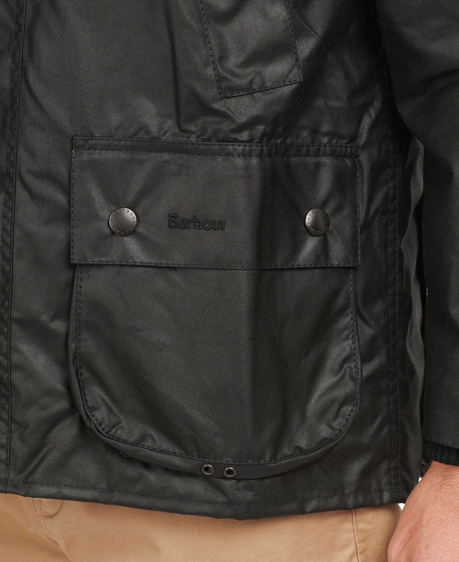 Black Men's Barbour Bedale® Waxed Jackets | EXHW-51460