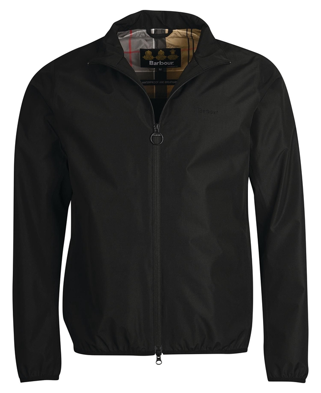 Black Men's Barbour Korbel Waterproof Jackets | ZNCH-79850