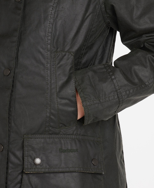 Black Women's Barbour Beadnell® Waxed Jackets | YNDP-70142