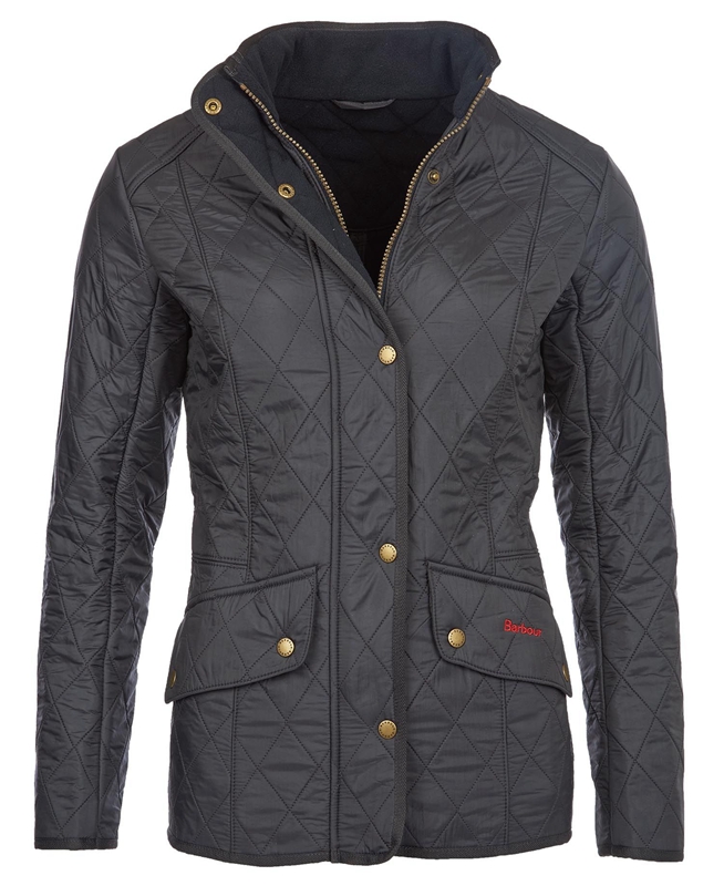 Black Women's Barbour Jacke Cavalry Polarquilt Quilted Jackets | HSRF-95281