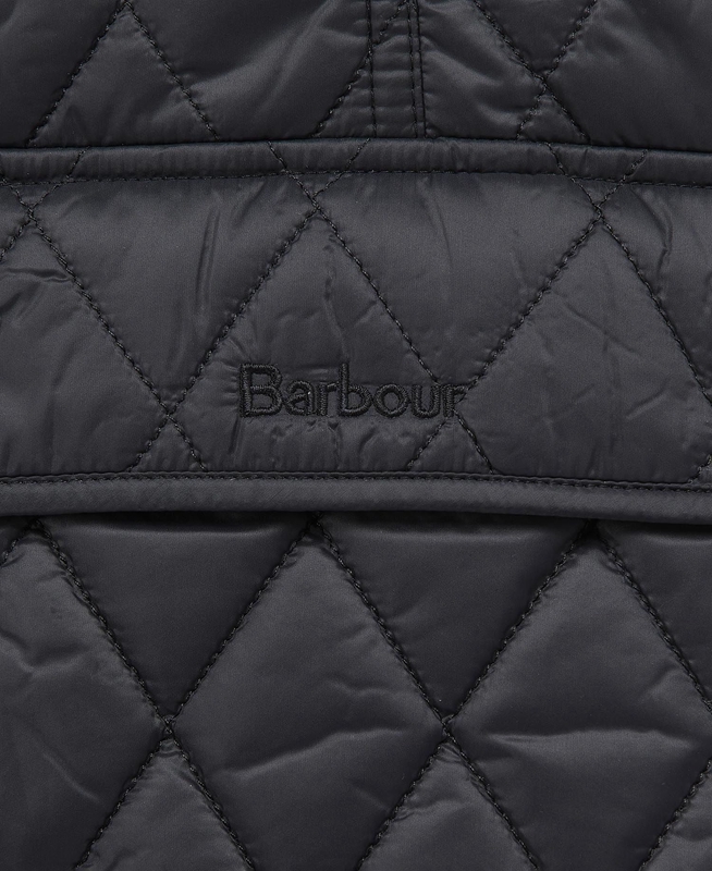 Black Women's Barbour Plus Otterburn Vest | AFQD-41976