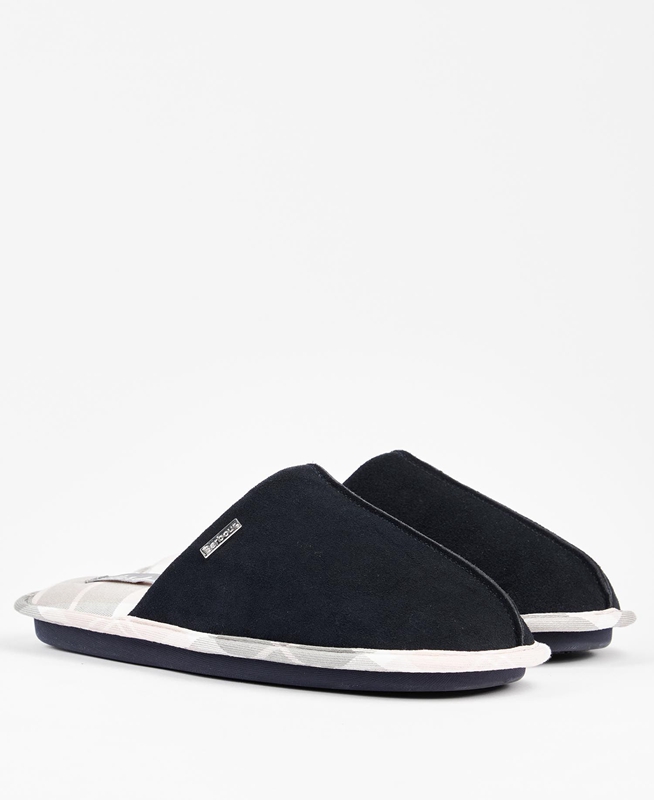 Black Women's Barbour Simone Slippers | BSQW-46827