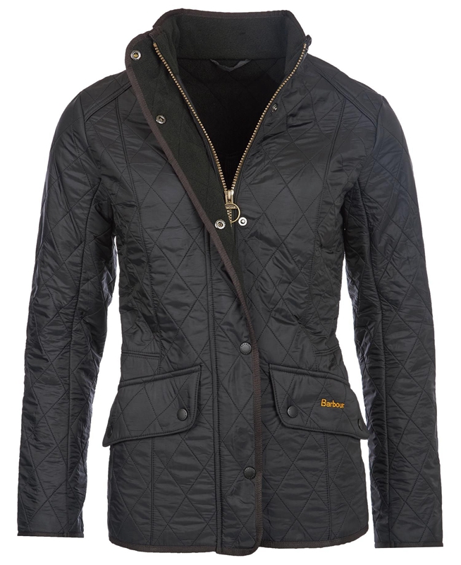 Black Women's Barbour Steppjacke Cavalry Polarquilt Quilted Jackets | ZEOU-13857