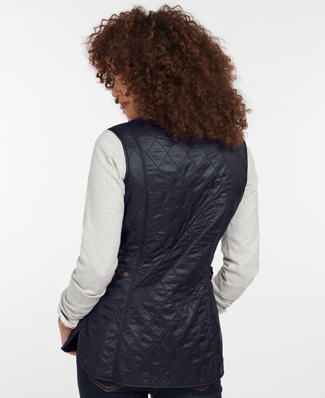 Black Women's Barbour Weste Wray Vest | LWIU-12867