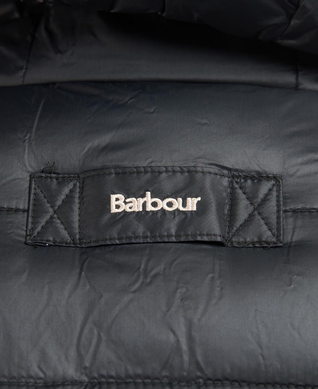 Blue Men's Barbour Kendle Baffle Quilted Jackets | IKRV-70162