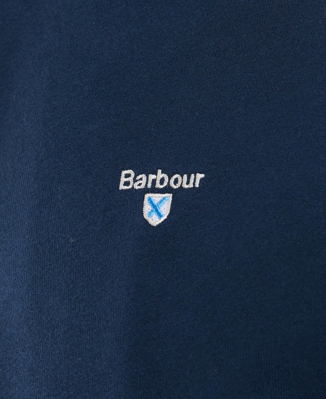 Blue Men's Barbour Whitewell Button Thru Sweatshirts | DSQL-25143