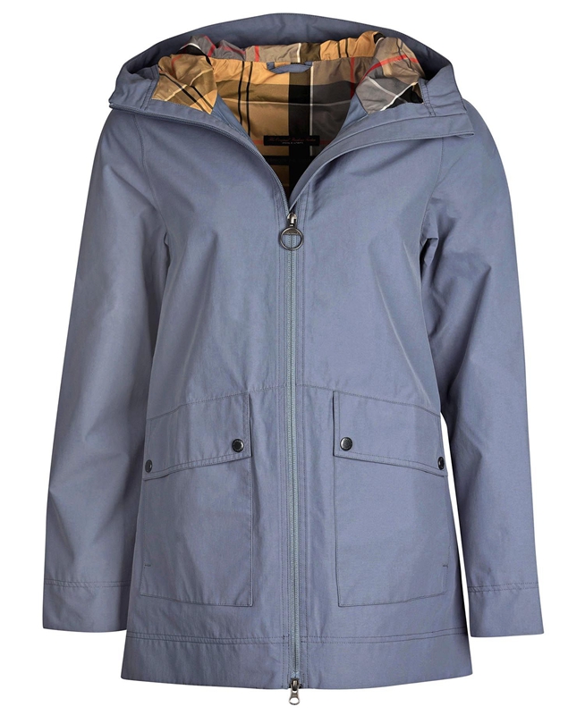 Blue Women's Barbour Armeria Waterproof Jackets | HZFK-04923