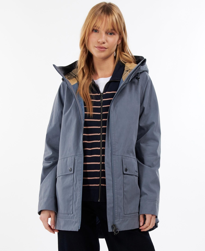 Blue Women\'s Barbour Armeria Waterproof Jackets | HZFK-04923