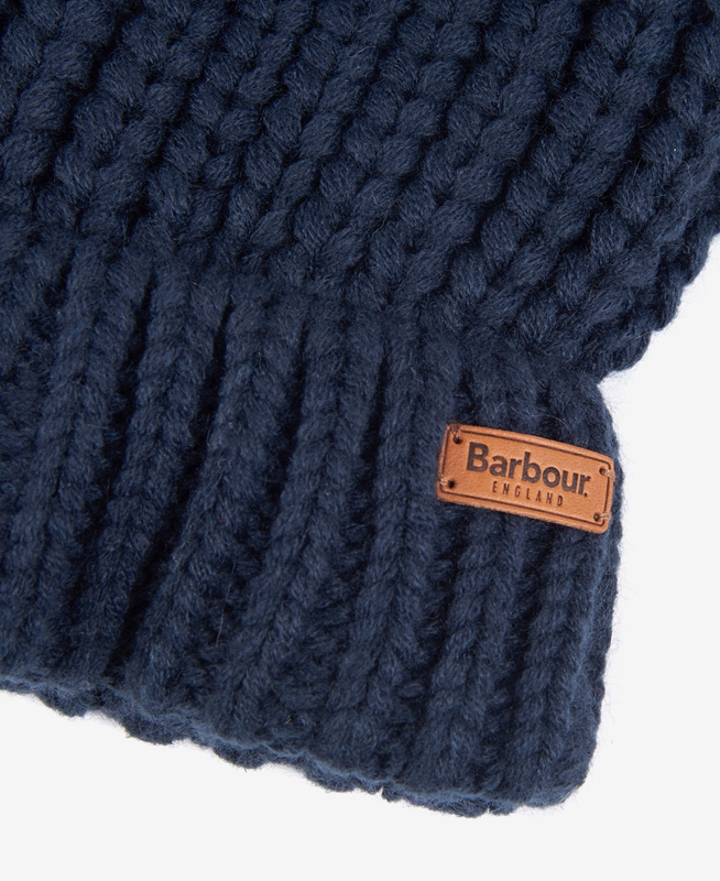 Blue Women's Barbour Beanie Saltburn Hats | CFYV-71034