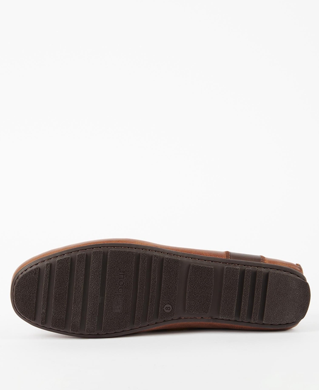 Brown Men's Barbour Clark Loafers | ABZW-16985