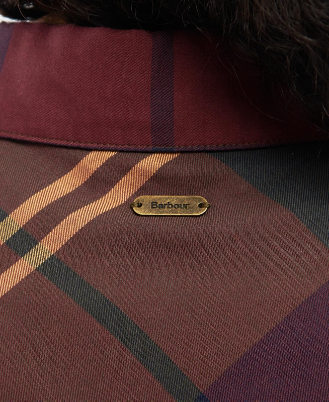 Burgundy Women's Barbour Moorland Shirts | OYQK-39470