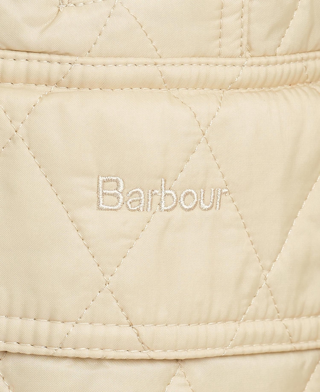 Cream Women's Barbour Summer Beadnell Quilted Jackets | LKEI-39416