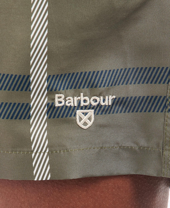 Green Men's Barbour Blaine Swim Pants | MSHK-82430