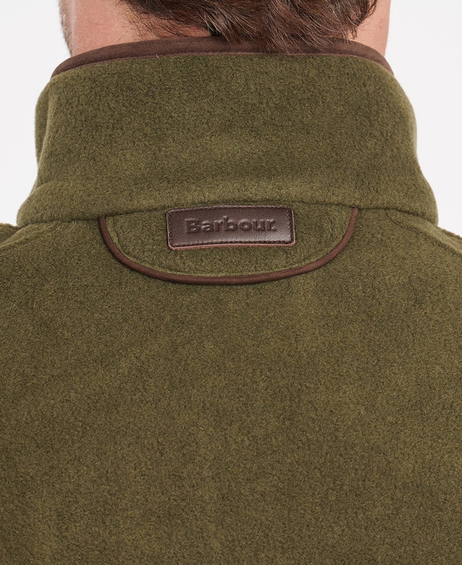 Green Men's Barbour Langdale Vest | MBTG-48072