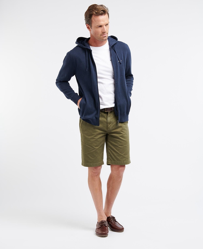 Green Men's Barbour Neuston Twill Pants | EJPI-15480