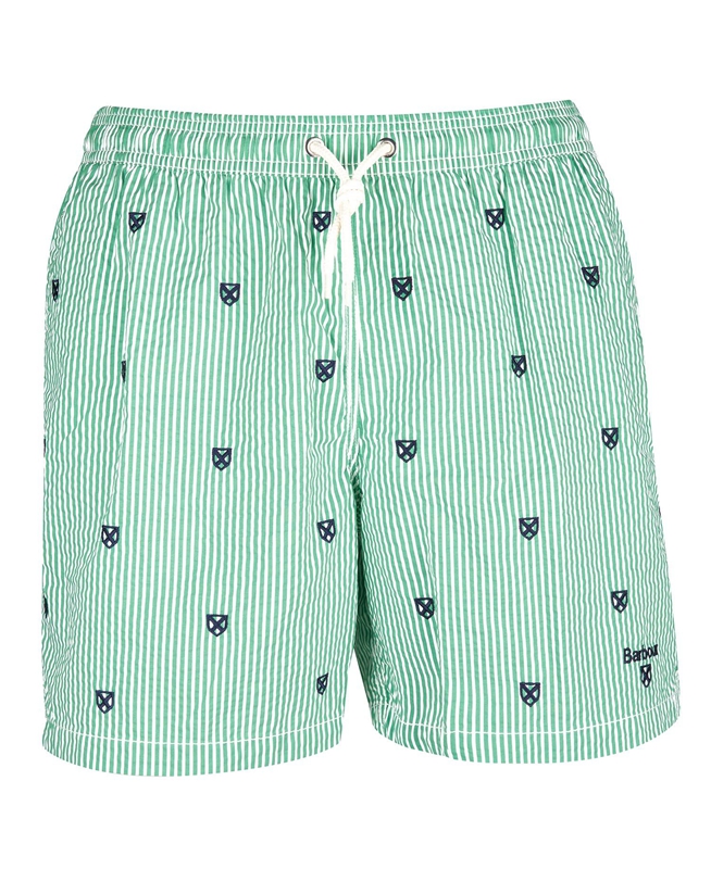 Green Men's Barbour Shield Swim Pants | VEDW-21860