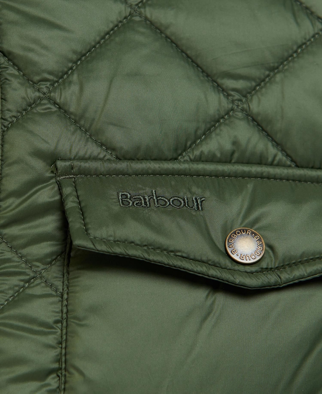 Green Men's Barbour Shirt Quilted Jackets | JEZB-49312