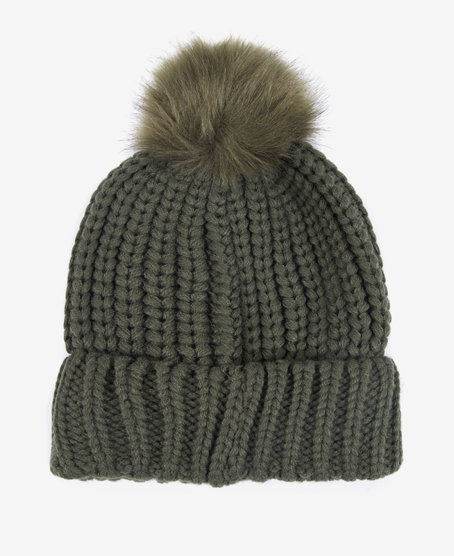 Green Women's Barbour Beanie Saltburn Hats | CNRE-68524