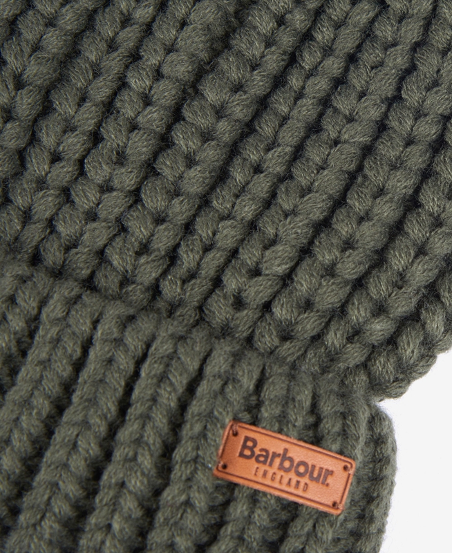 Green Women's Barbour Beanie Saltburn Hats | CNRE-68524