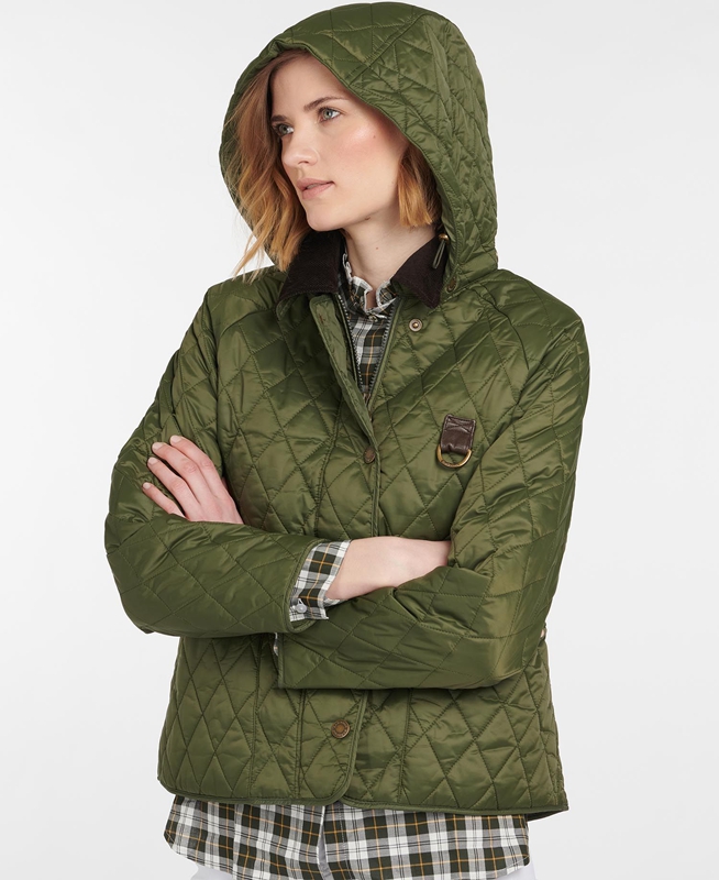 Green Women\'s Barbour Tobymory Quilted Jackets | BOYE-84537