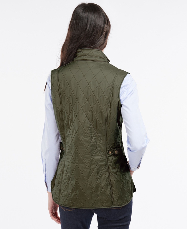 Green Women's Barbour Weste Wray Vest | AWUB-35219