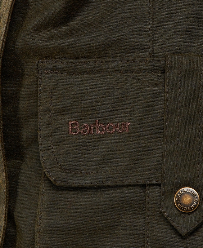 Green Women's Barbour Winter Defence Waxed Jackets | VUQI-26710