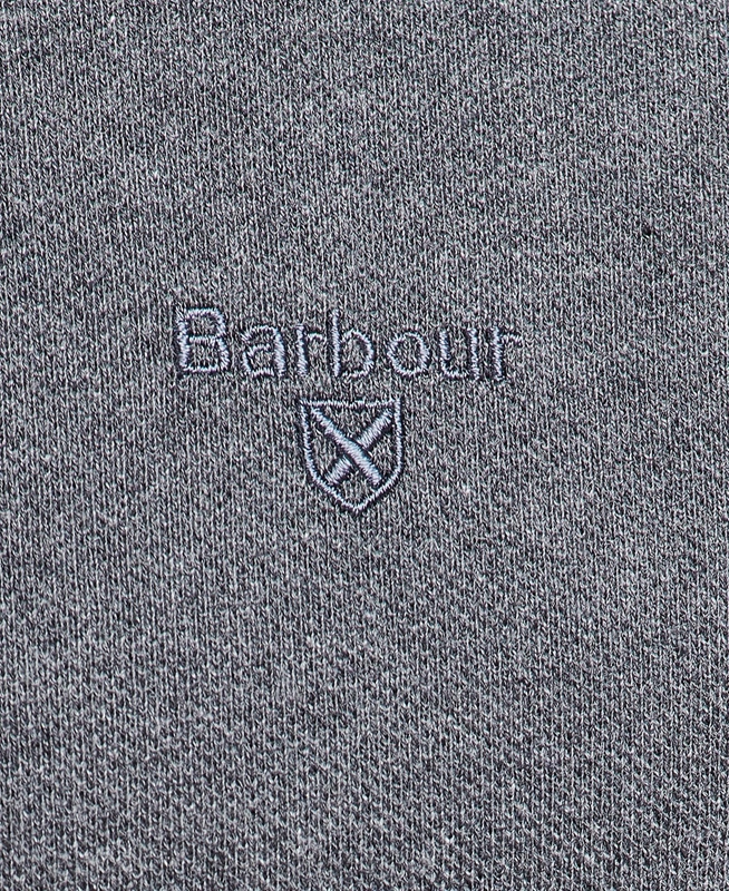 Grey Men's Barbour Essential Langarmshirt Sports Polo shirts | XFJN-34869