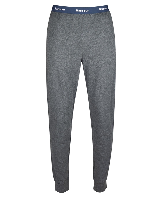 Grey Men's Barbour Jake Lounge Jogger Pants | KPCZ-58736