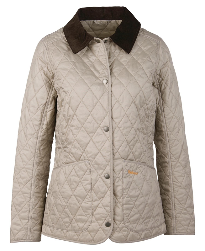 Grey Women's Barbour Annandale Quilted Jackets | DLUG-13507