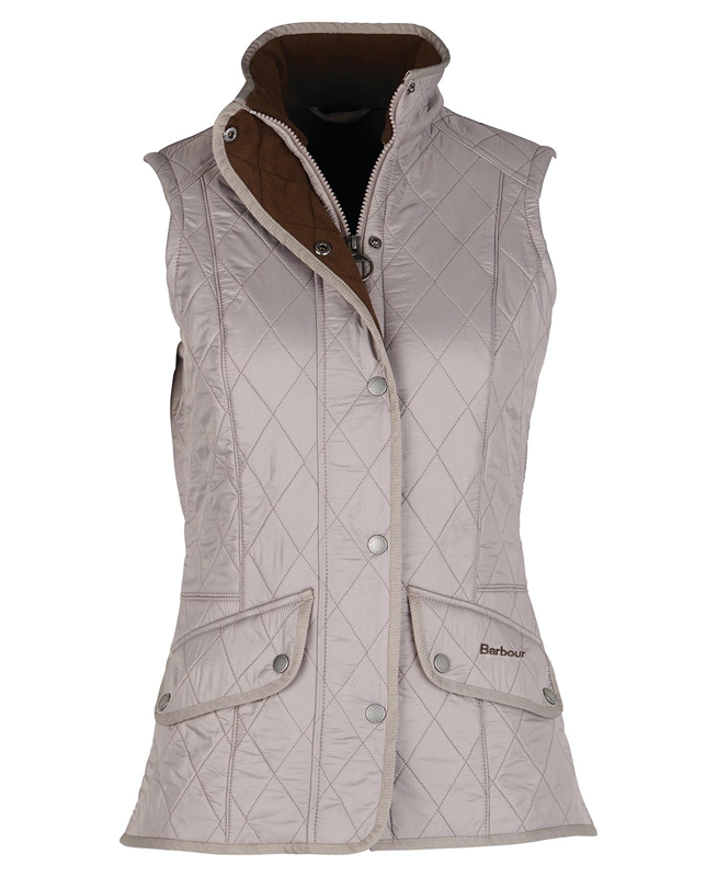 Grey Women's Barbour Cavalry Vest | POEH-58729