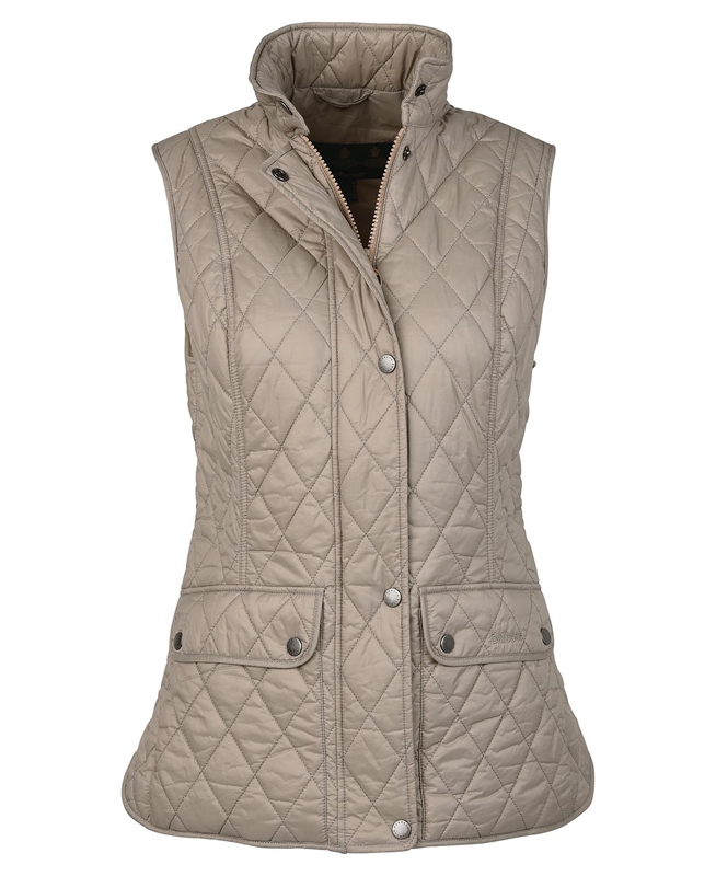 Grey Women's Barbour Otterburn Vest | SGFC-15607