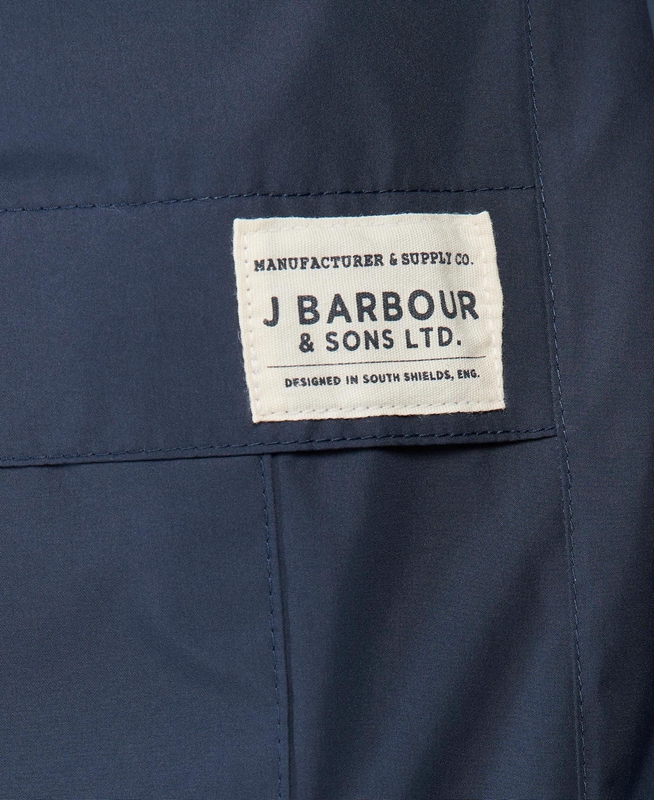 Navy Men's Barbour Begral Showerproof Casual Jackets | JXYT-19350