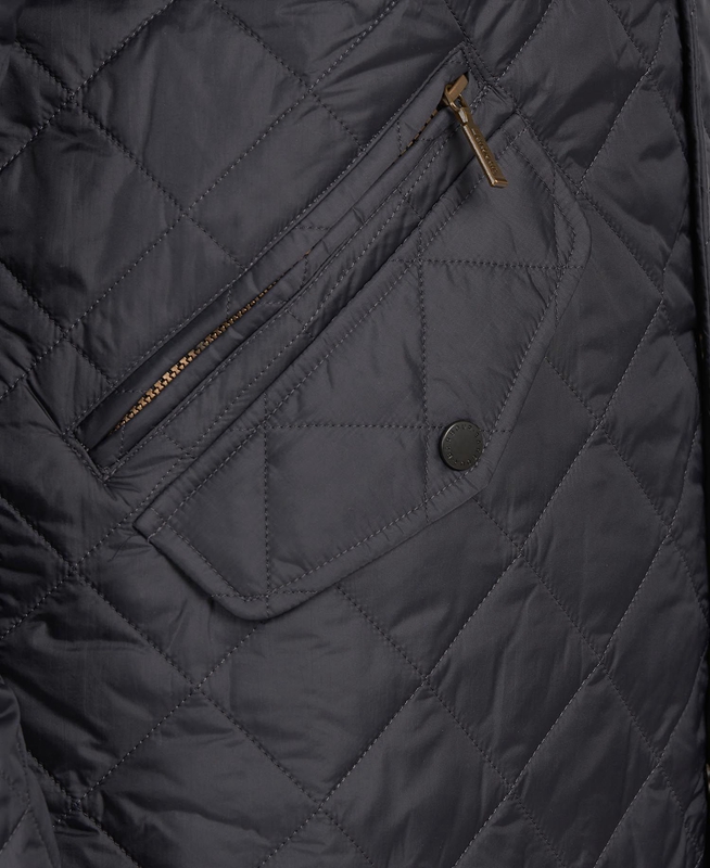 Navy Men's Barbour Flyweight Chelsea Quilted Jackets | ZQLS-12695