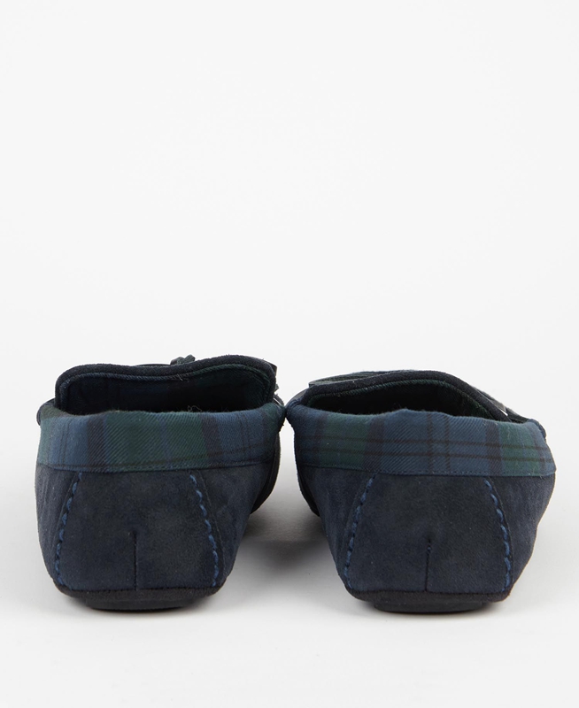 Navy Men's Barbour Kurila Slippers | JFDA-43216