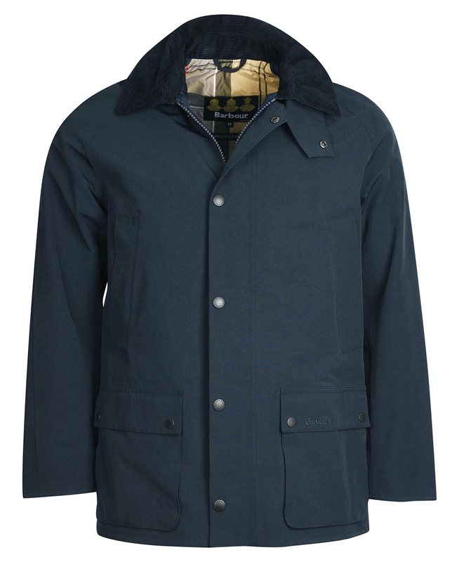 Buy Barbour Rokig Cheap Online - Navy Mens Waterproof Jackets