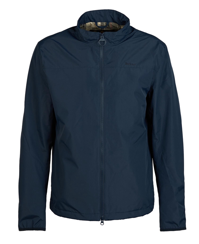 Navy Men's Barbour Unbridge Waterproof Jackets | EHXU-43069