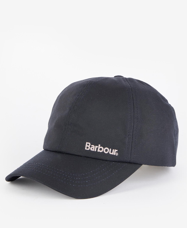 Navy Women\'s Barbour Belsay Wax Sports Cap Hats | XGDK-51924