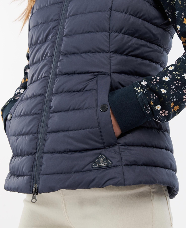 Navy Women's Barbour Morwick Vest | TVGD-94823