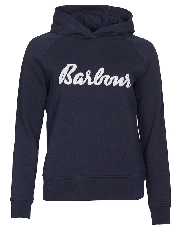 Navy Women's Barbour Otterburn Sweatshirts | WERF-70148