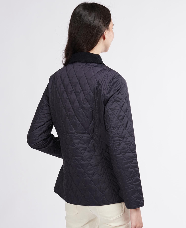 Navy Women's Barbour Steppjacke Annandale Quilted Jackets | IGMC-38046