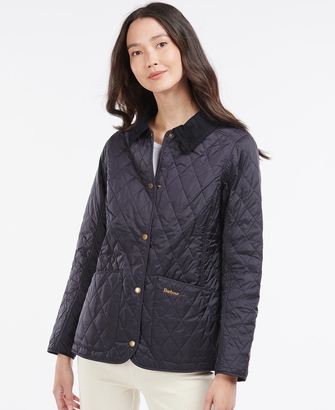 Navy Women\'s Barbour Steppjacke Annandale Quilted Jackets | IGMC-38046