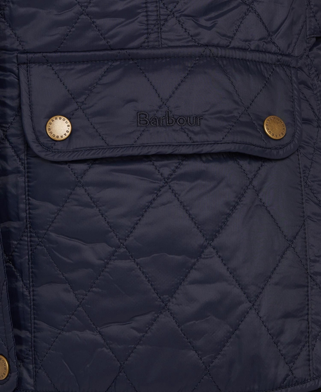 Navy Women's Barbour Weste Otterburn Vest | BAUV-64891