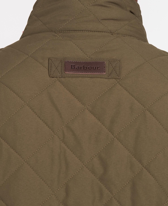 Olive Men's Barbour Shoveler Quilted Jackets | SIKU-12459